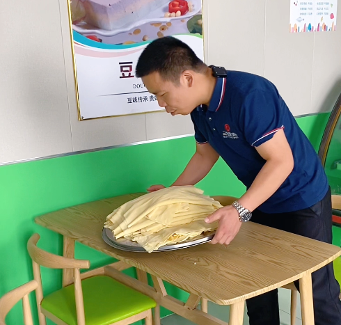 干豆腐機做出來的效果