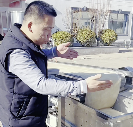 豆貴妃豆皮機折疊系統 豆貴妃豆皮機折疊系統