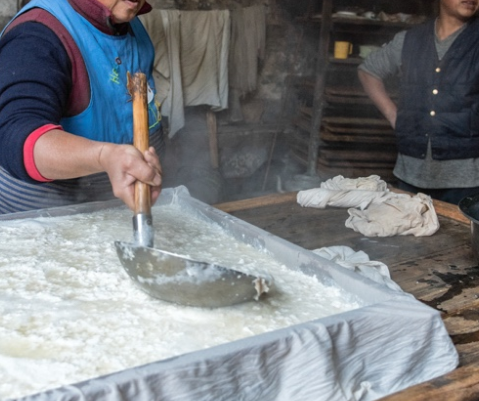 老師傅做豆腐 老師傅做豆腐